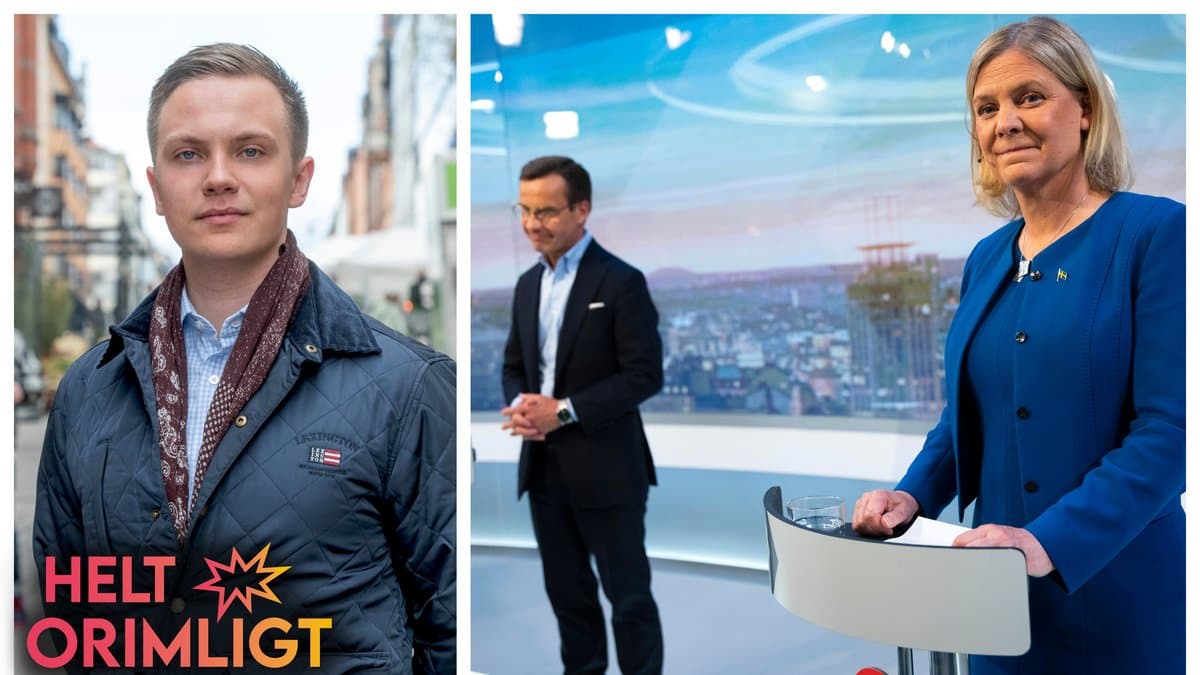 Tobias Andersson, ordförande för Ungsvenskarna SDU, tycker till om samtiden i Nyheter24:s Helt orimligt.
