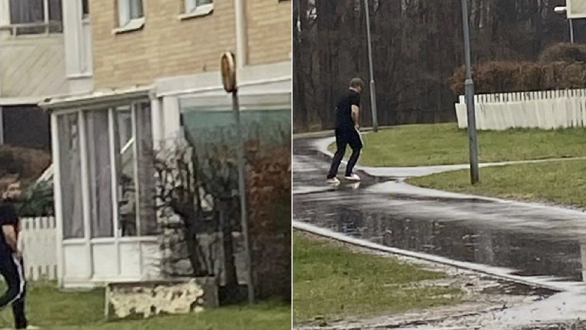 Polisen söker information om mannen på bilden.