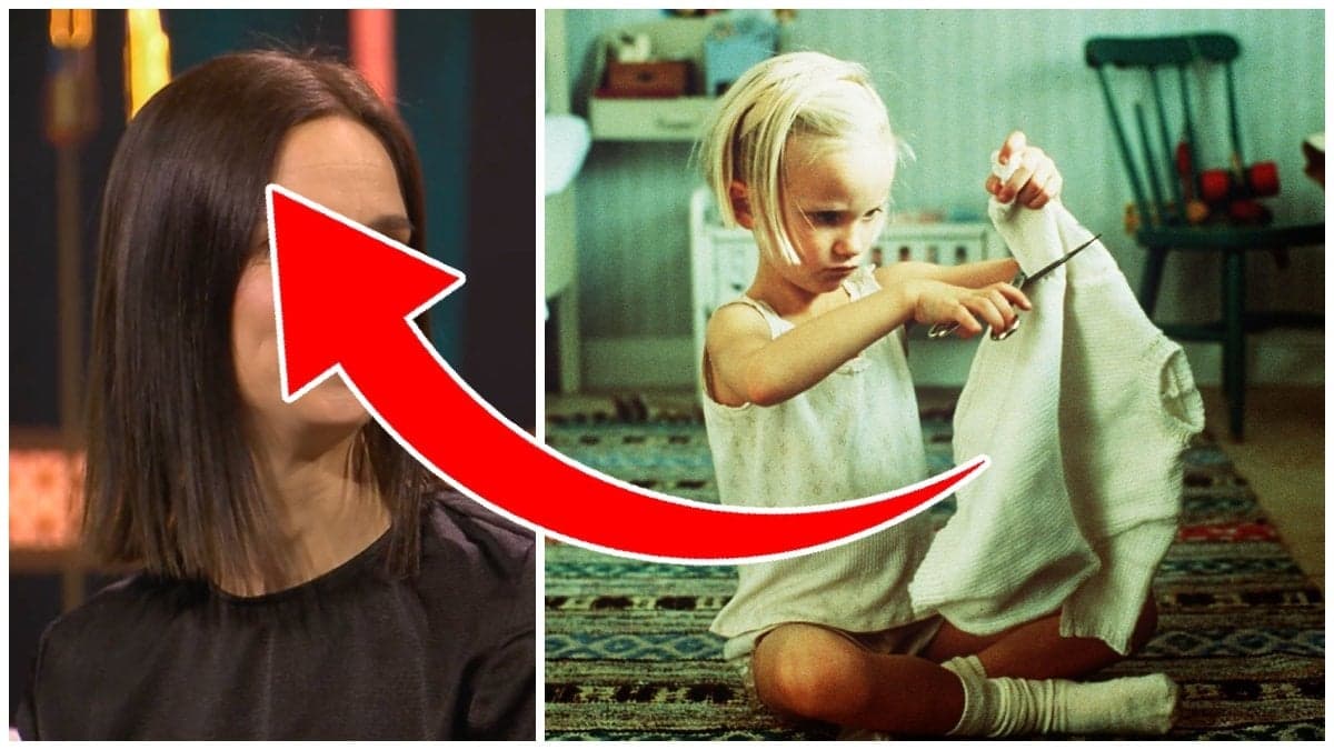 Grete Havnesköld som spelade Lotta och Lotta i filmen Lotta på Bråkmakargatan