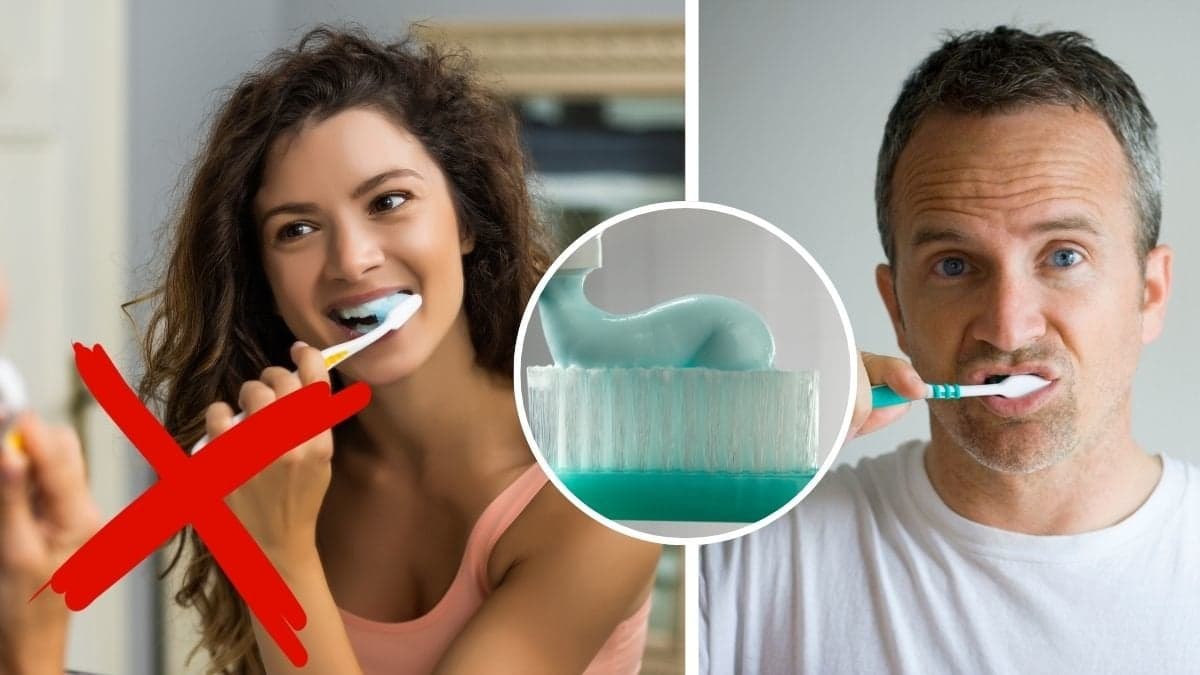 Tandborste, tandkräm