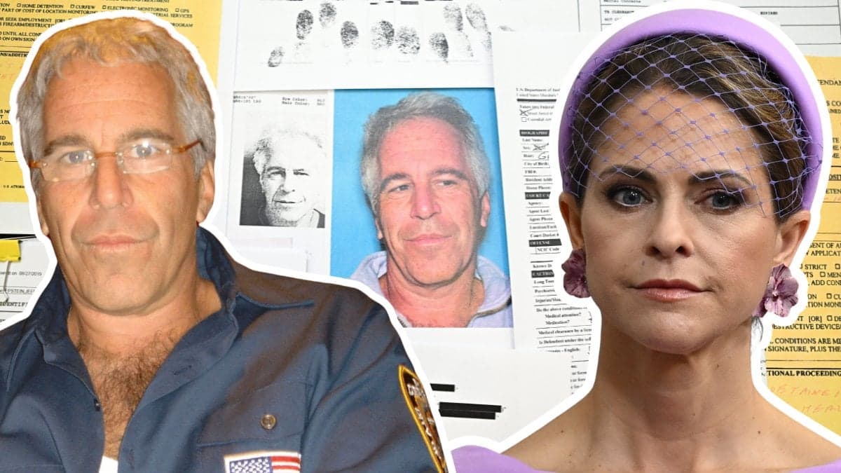 Jeffrey Epstein och prinsessan Madeleine