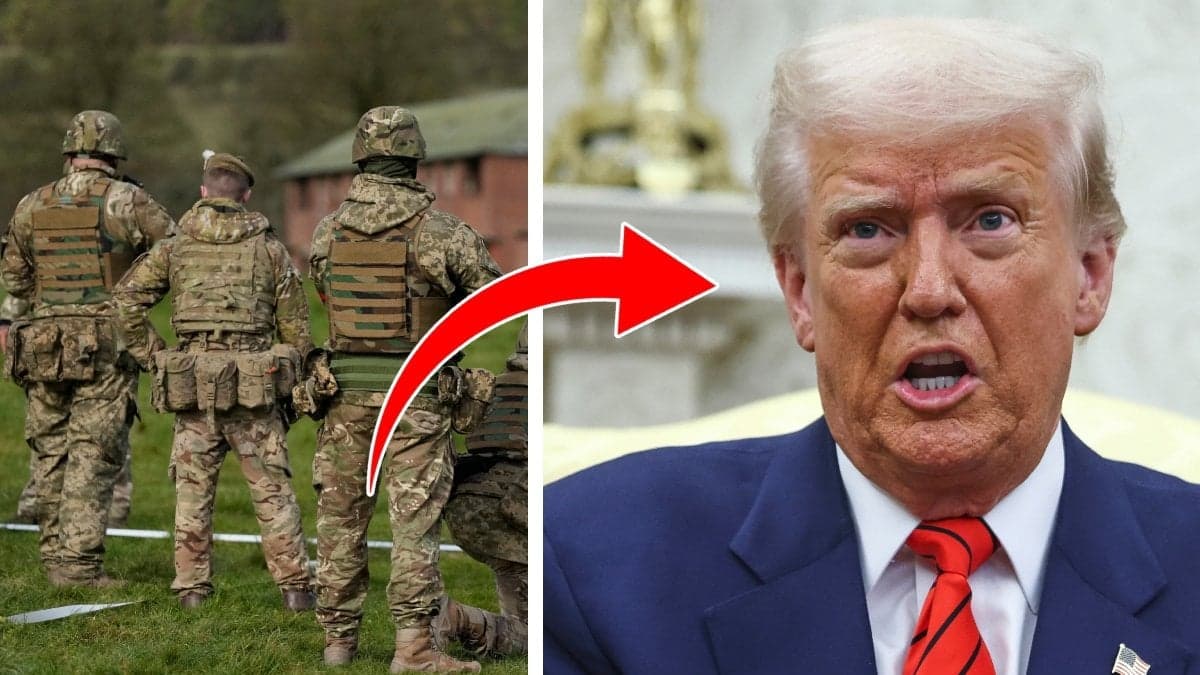 I ett inlägg på Truth Social larmar Trump om att tusentals ukrainska soldater är omringade och i ett sårbart läge i Kursk
