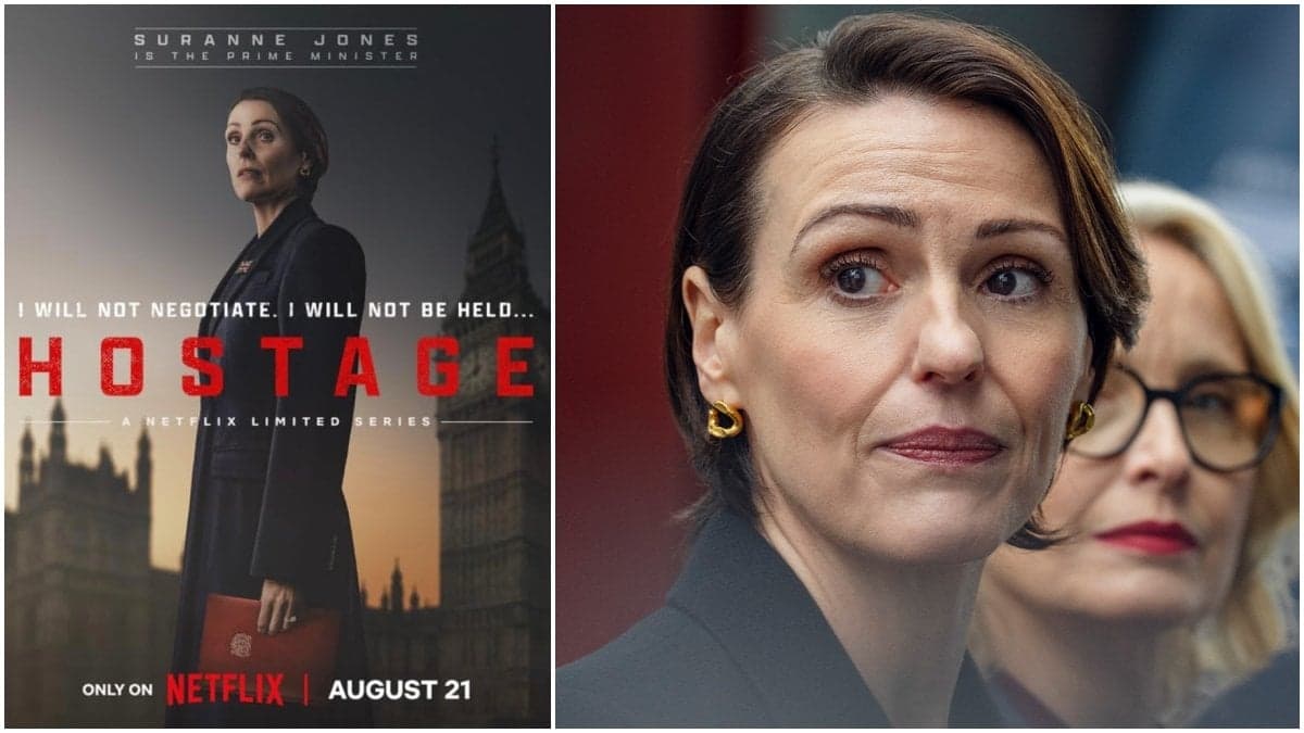 Netflixseriens Hostage omslag 