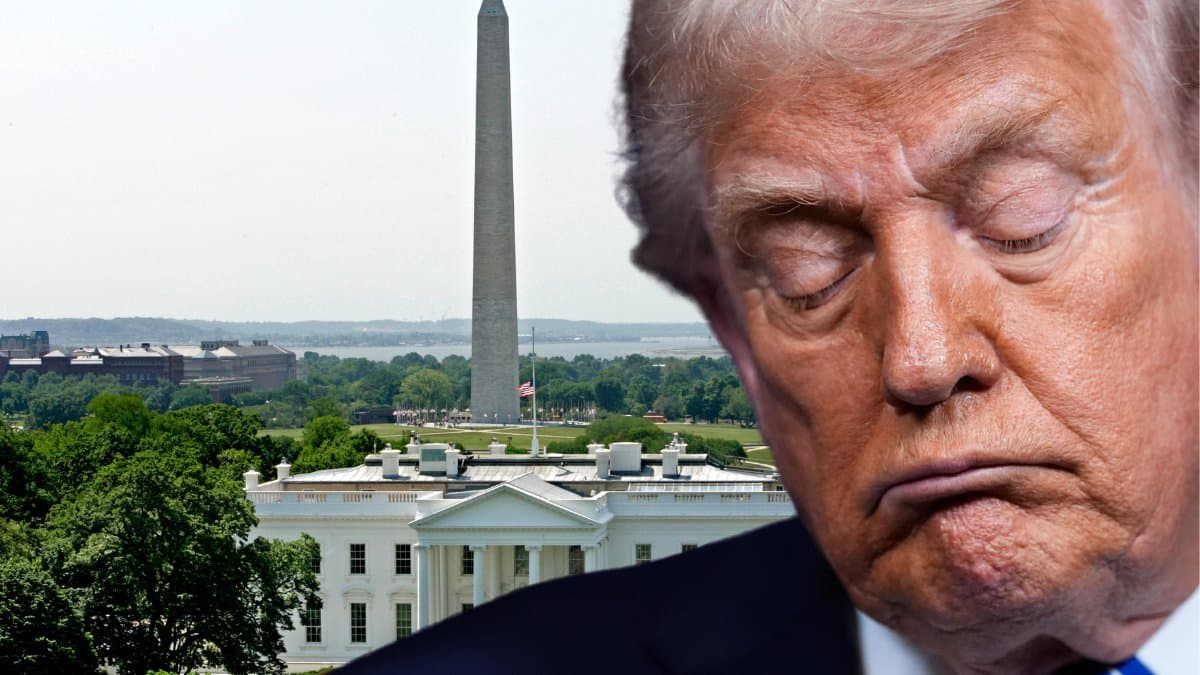 Donald Trump, Vita huset