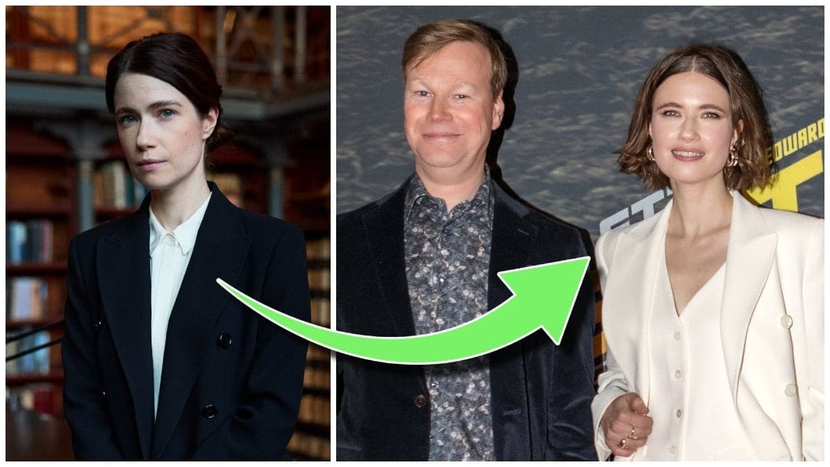 Sara Soulié och Sara Soulié tillsammans med Johan Glans. 