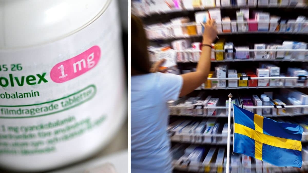 Medicin och apotekhylla.