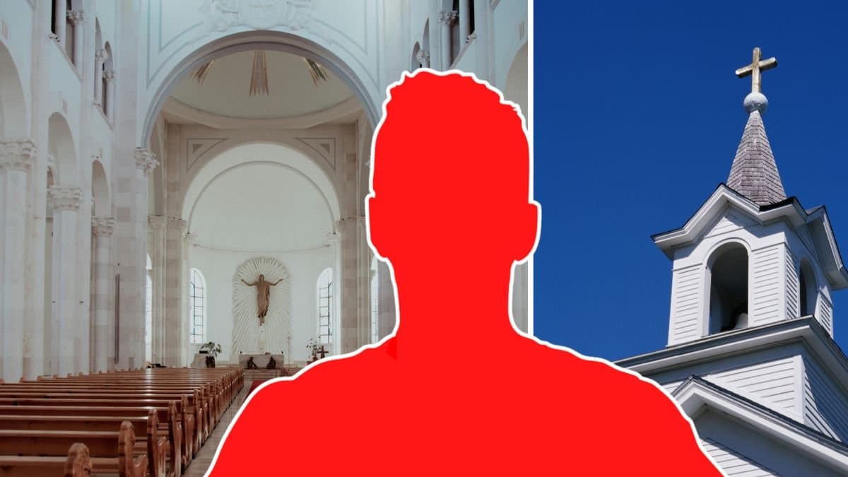 En kyrka.