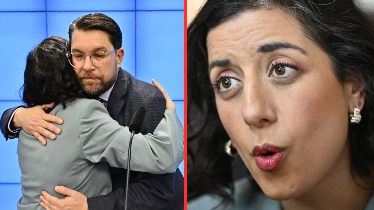 Simona Mohamsson och Jimmie Åkesson
