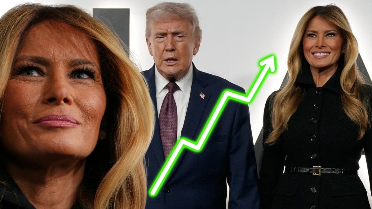 Melania Trump och Donald Trump 