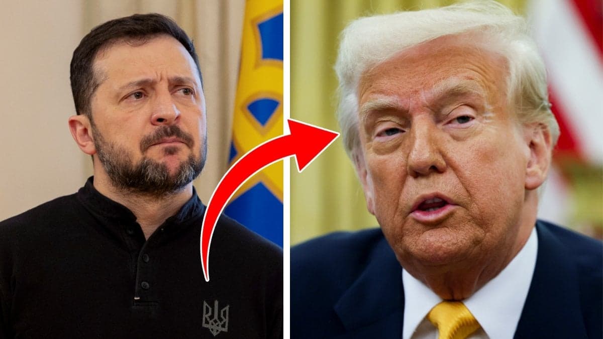 ​Under en presskonferens i Finland bekräftar Zelenskyj att han kommer att ha ett samtal med Trump senare i dag