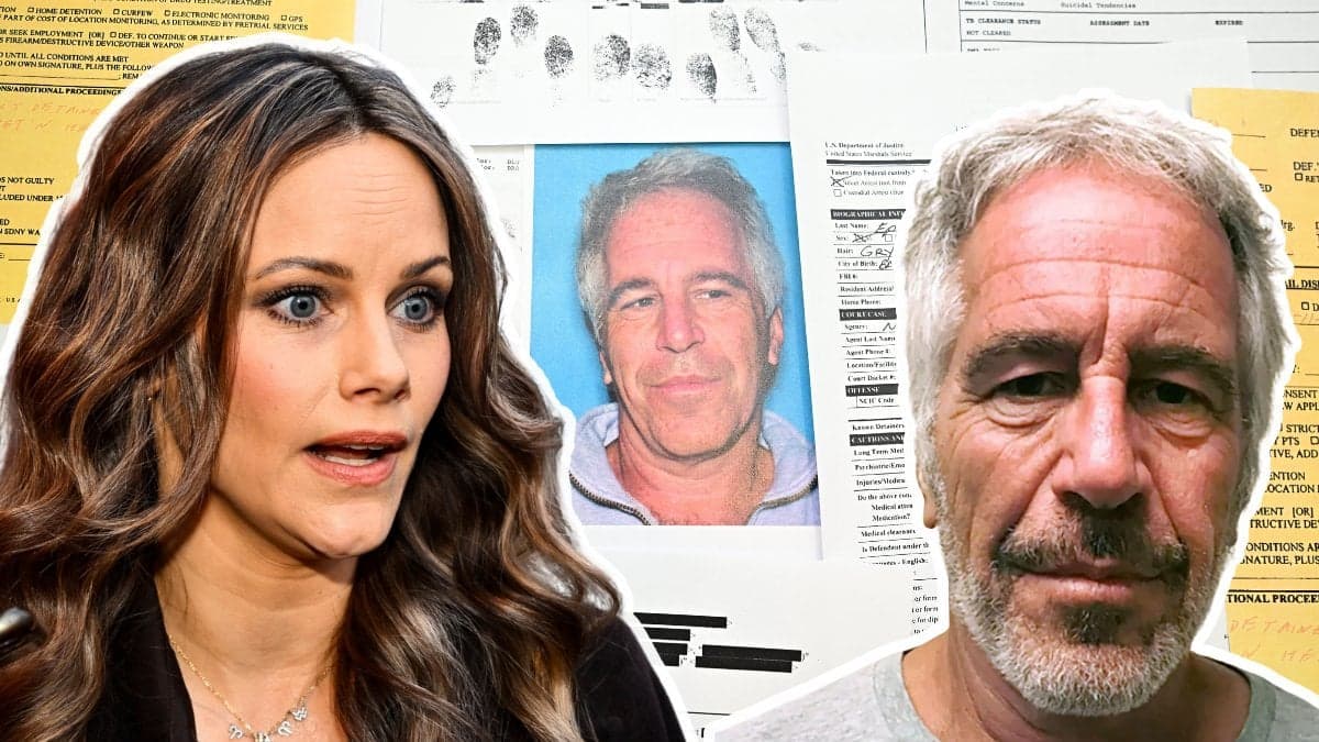 Prinsessan Sofia och Jeffrey Epstein
