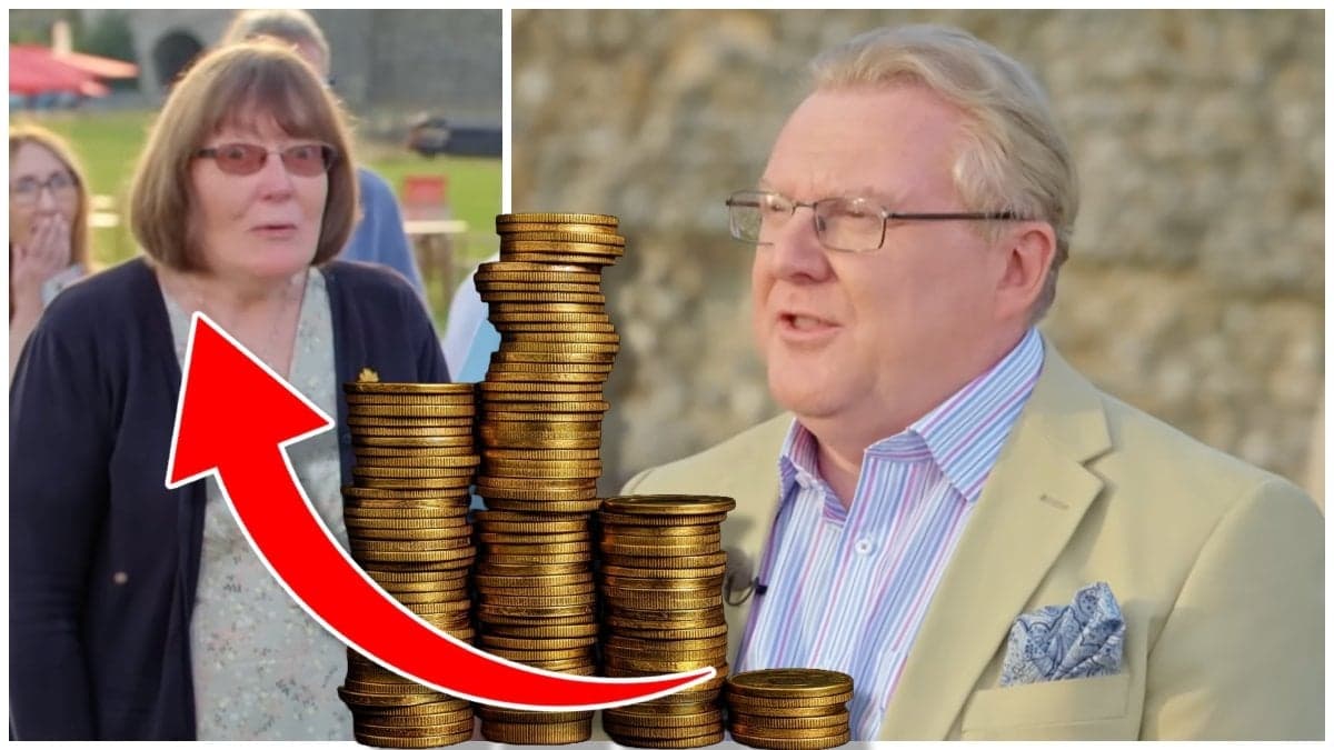 Den chockade kvinnan vars föremål var värt 3,2 miljoner och experten Mark Smith