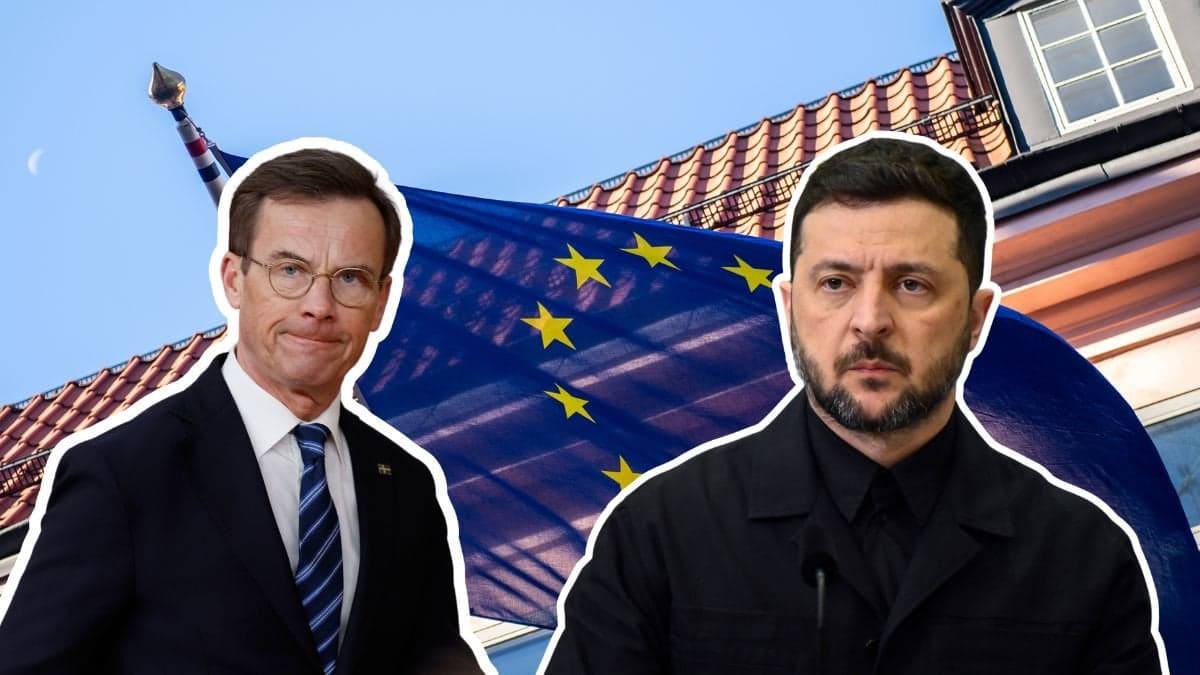 Kristersson och Zelenskyj