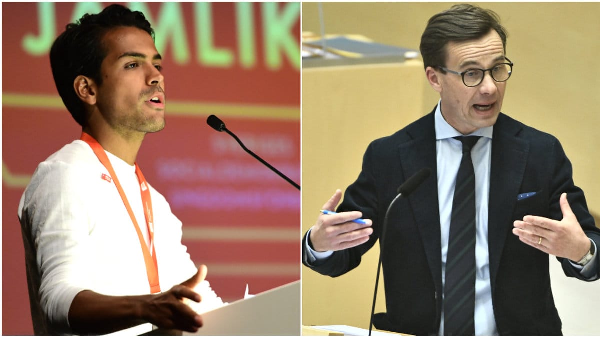 Ulf Kristersson partiledardebatt Stockholm