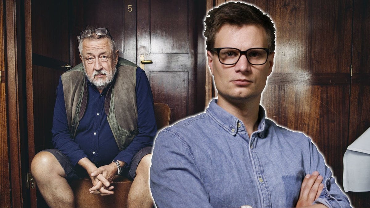 GW Persson och Karl Anders Lindahl. Montage