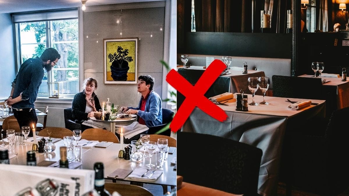 Har du gjort detta på restaurangen?