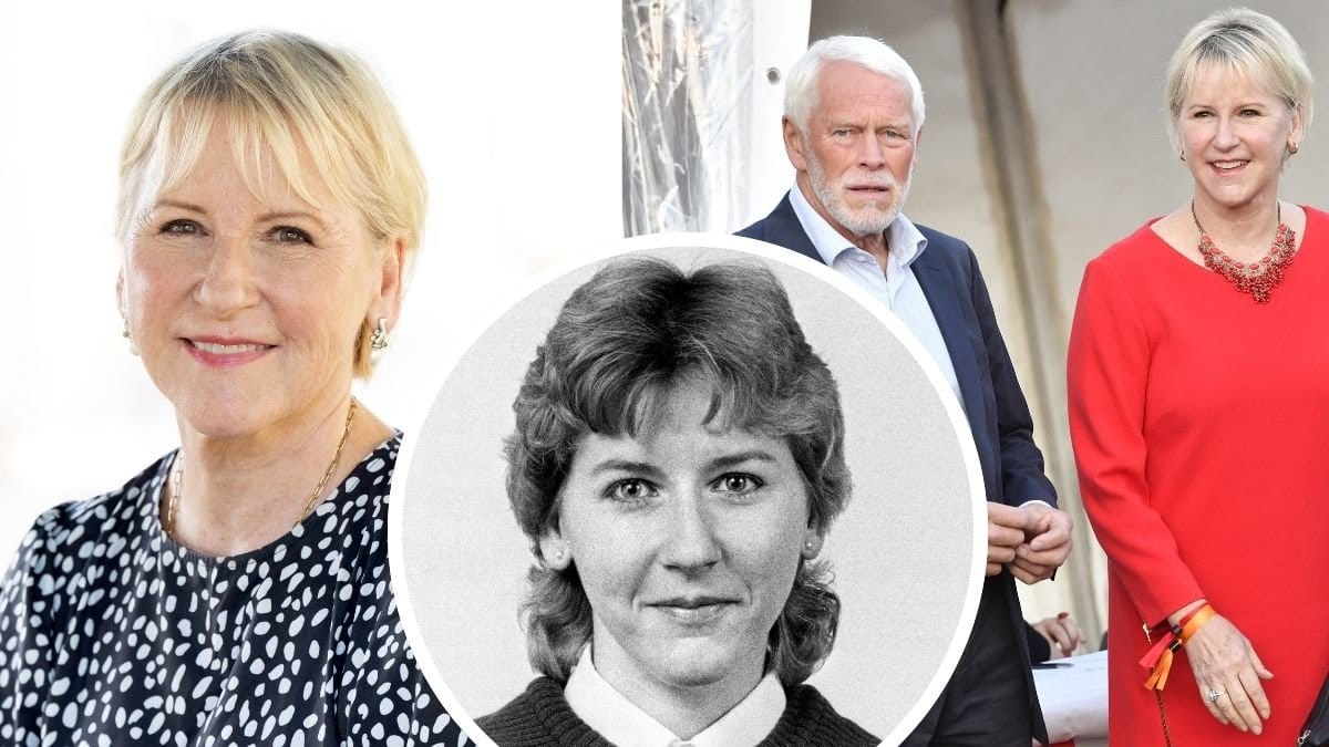 Margot Wallström och Margot Wallström tillsammans med maken Håkan