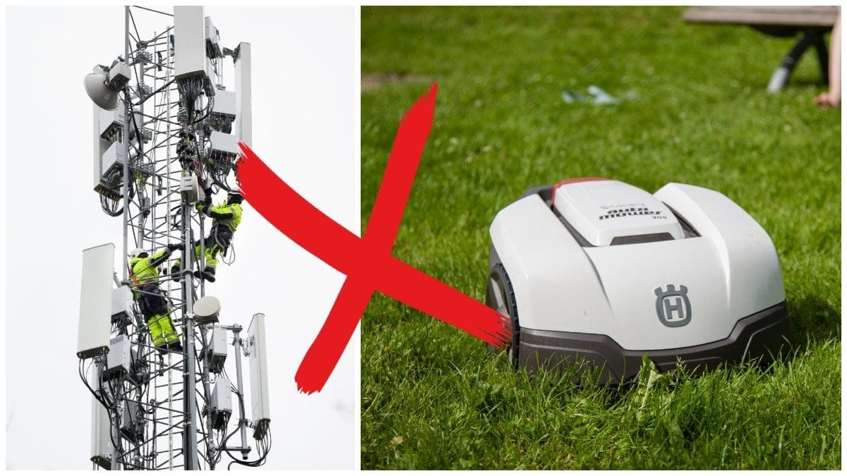 Vissa gräsklippare kommer att påverkas när de gamla mobilnäten stängs ned.