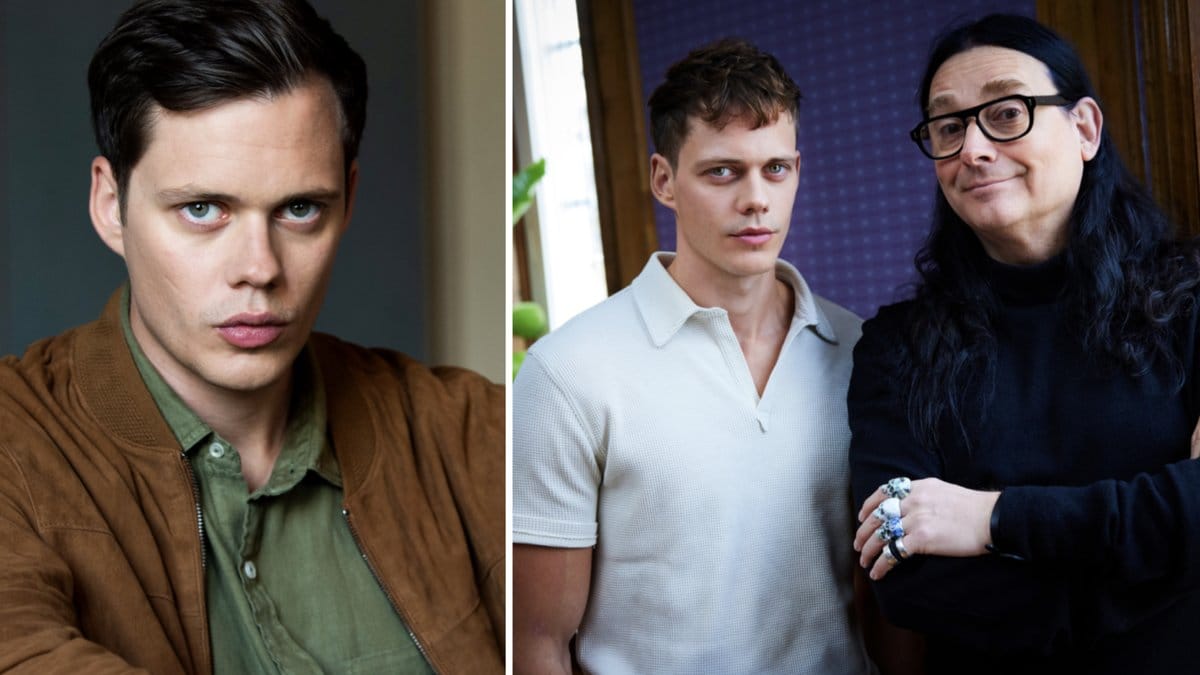 Bill Skarsgård spelar huvudrollen i Netflix-serien Clark