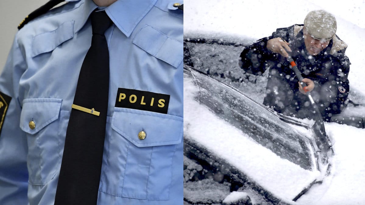 Polis, bilruta. 