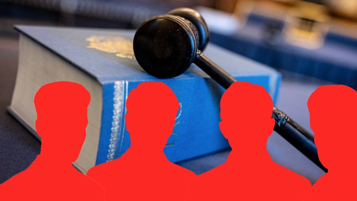 Fyra män döms för sexualbrott mot barn.