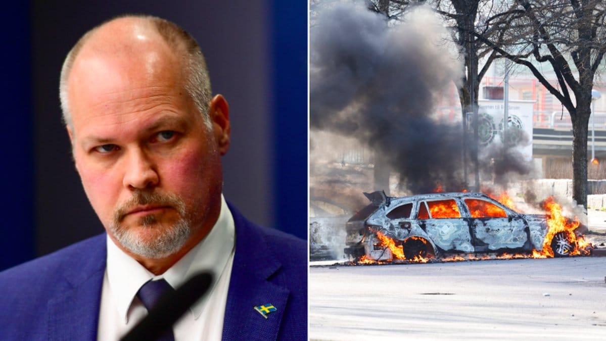 Morgan Johansson riktar stark kritik mot SD.