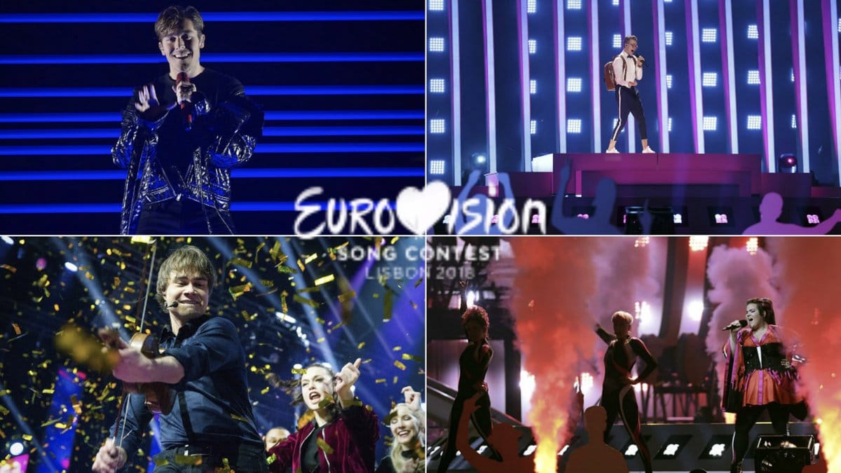 Vem vinner Eurovision 2018?