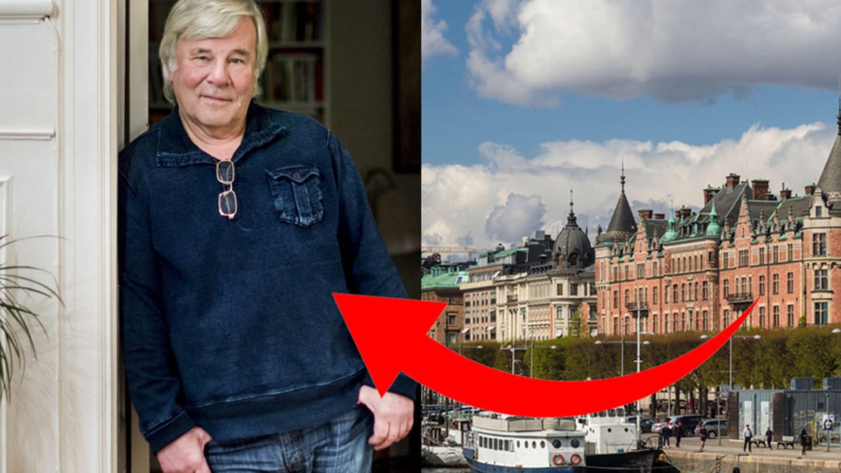 Jan Guillou på Östermalm