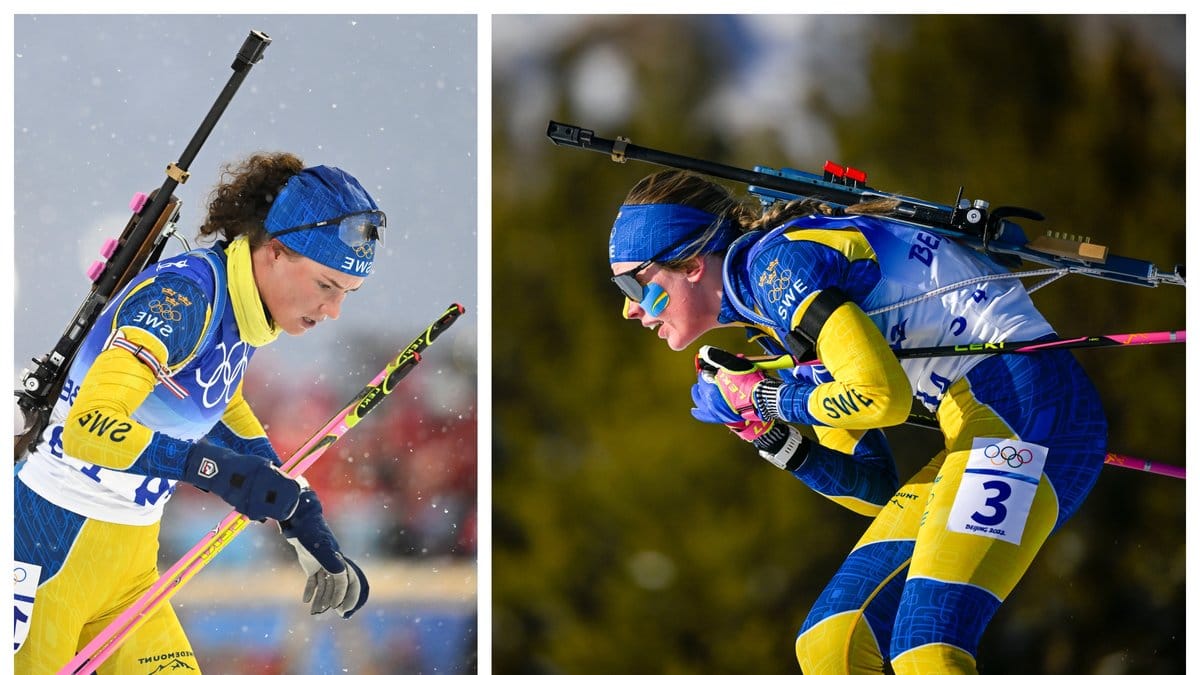 Elvira Öberg och Hanna Öberg är historiska efter OS-guldet i skidskyttestafetten.