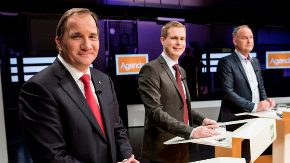 Stefan Löfven, Gustav Fridolin, Jonas Sjöstedt
