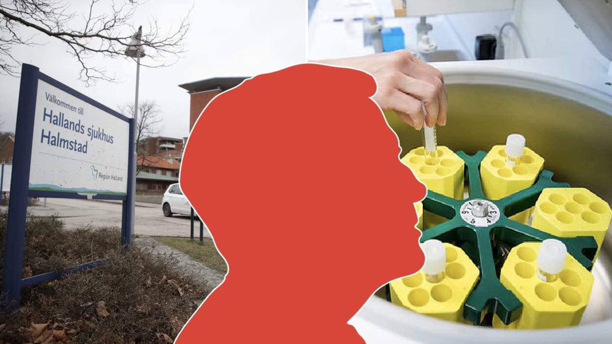 Spermier från minst fem män stals av en läkare på Hallands sjukhus..