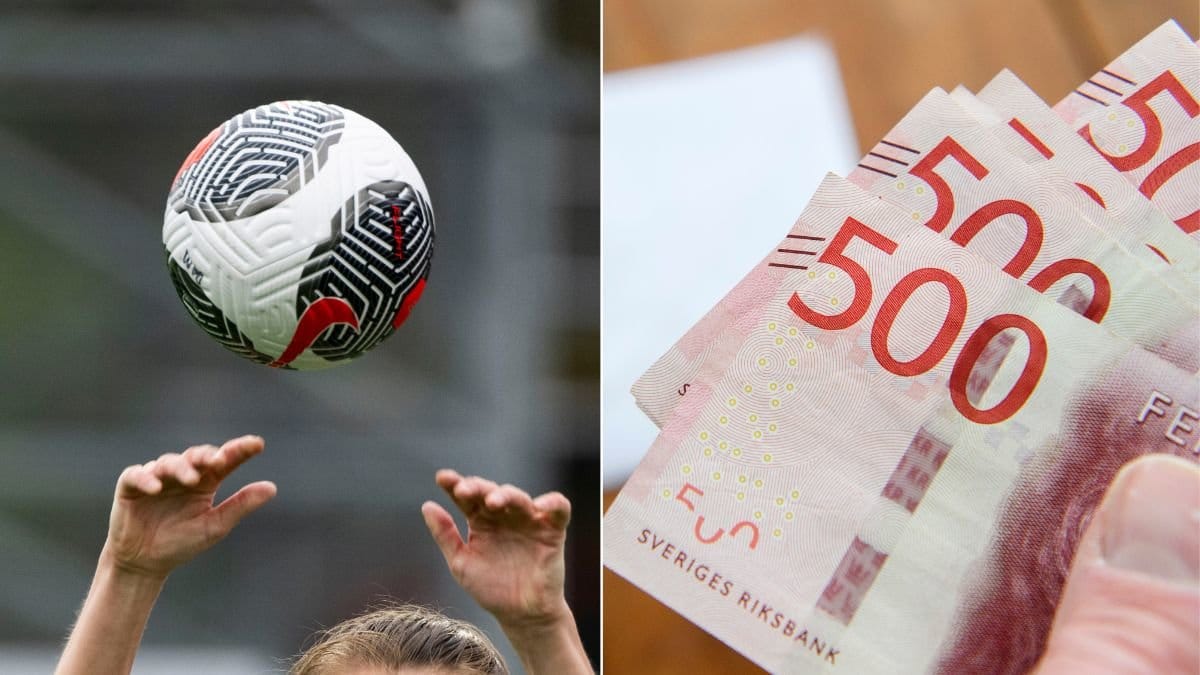 En billig prislapp för en fotbollsklubb.