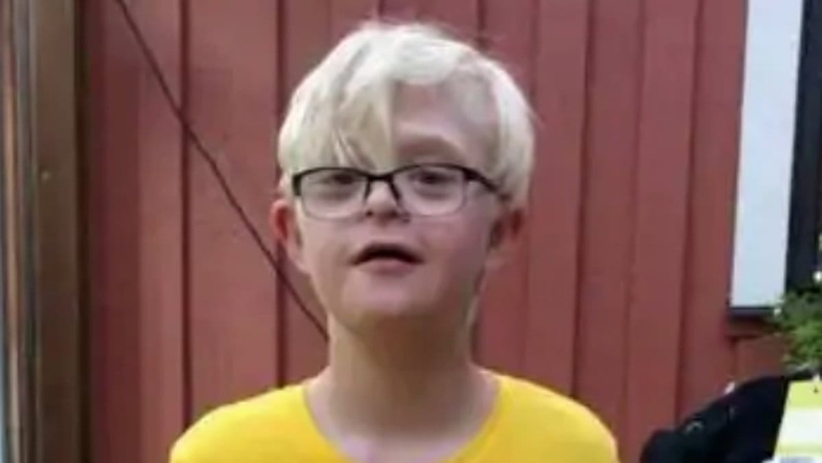 12-åriga Dante från Falkenberg