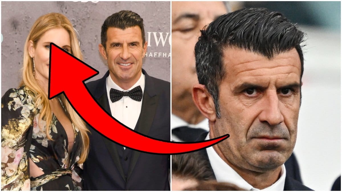 Luis Figo var gift med Helene Svedin i 24 år