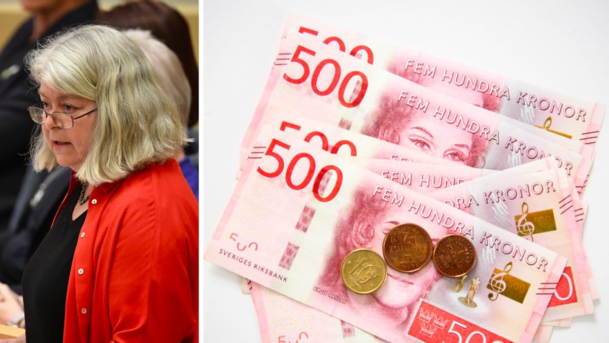 Mia Sydow Mölleby (V) vill sänka riksdagsledamöternas arvoden.