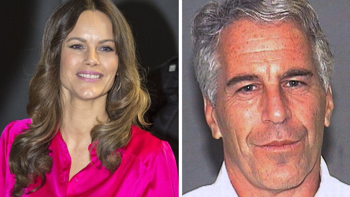 Prinsessan Sofia och Jeffrey Epstein