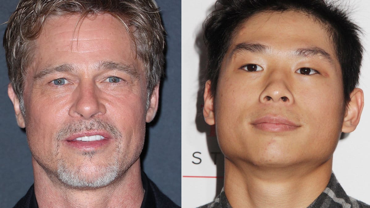 Brad Pitt och Pax Thien Jolie Pitt