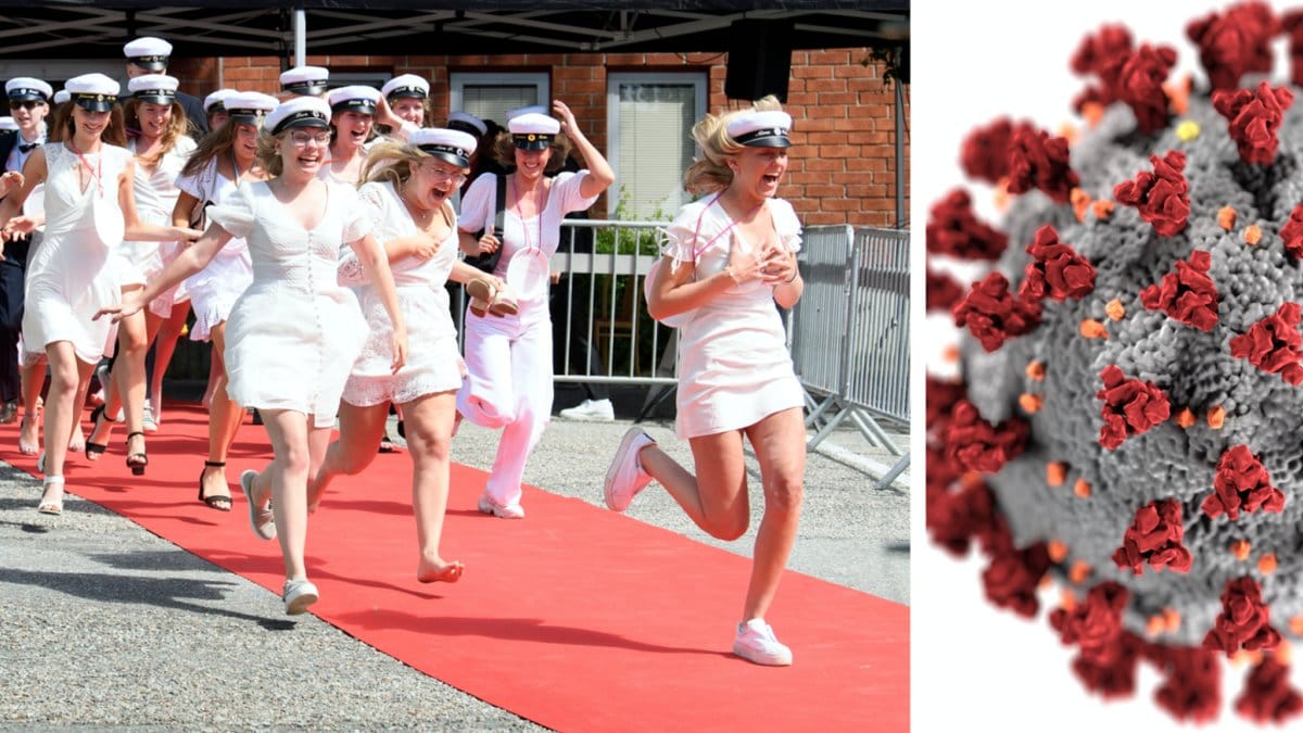 Ungdomar vill smittas med corona