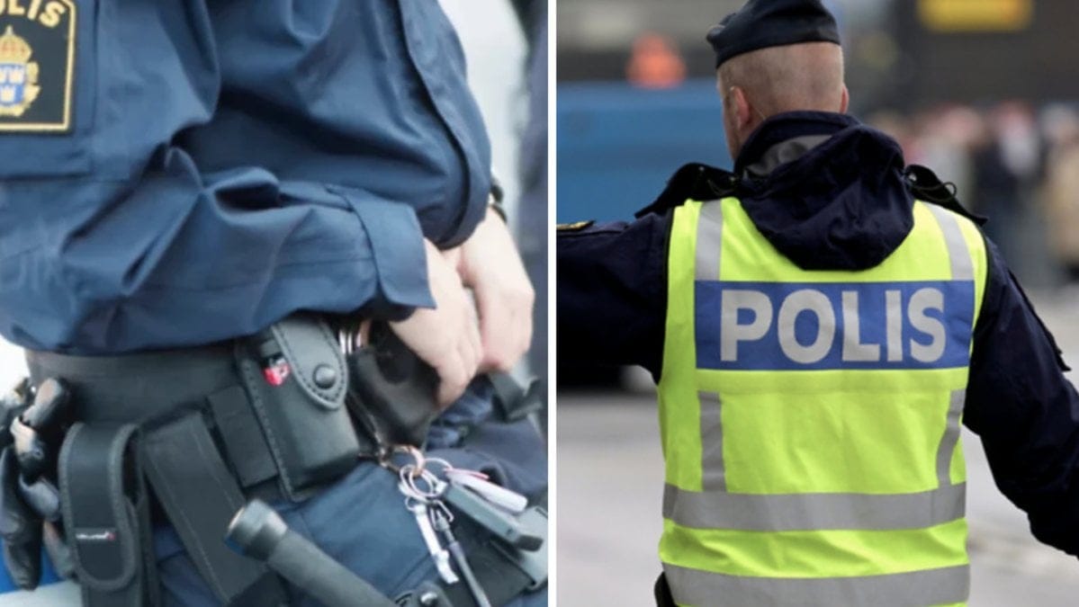 En polisstudent stängs av från utbildningen efter att ha skjutit en studiekamrat i ryggen med ett övningsvapen. Arkivbild.