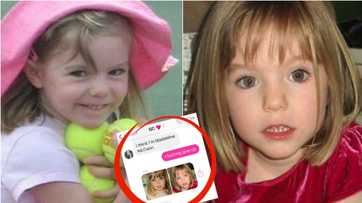 Madeleine McCann försvunnen Jag tror jag är McCann.