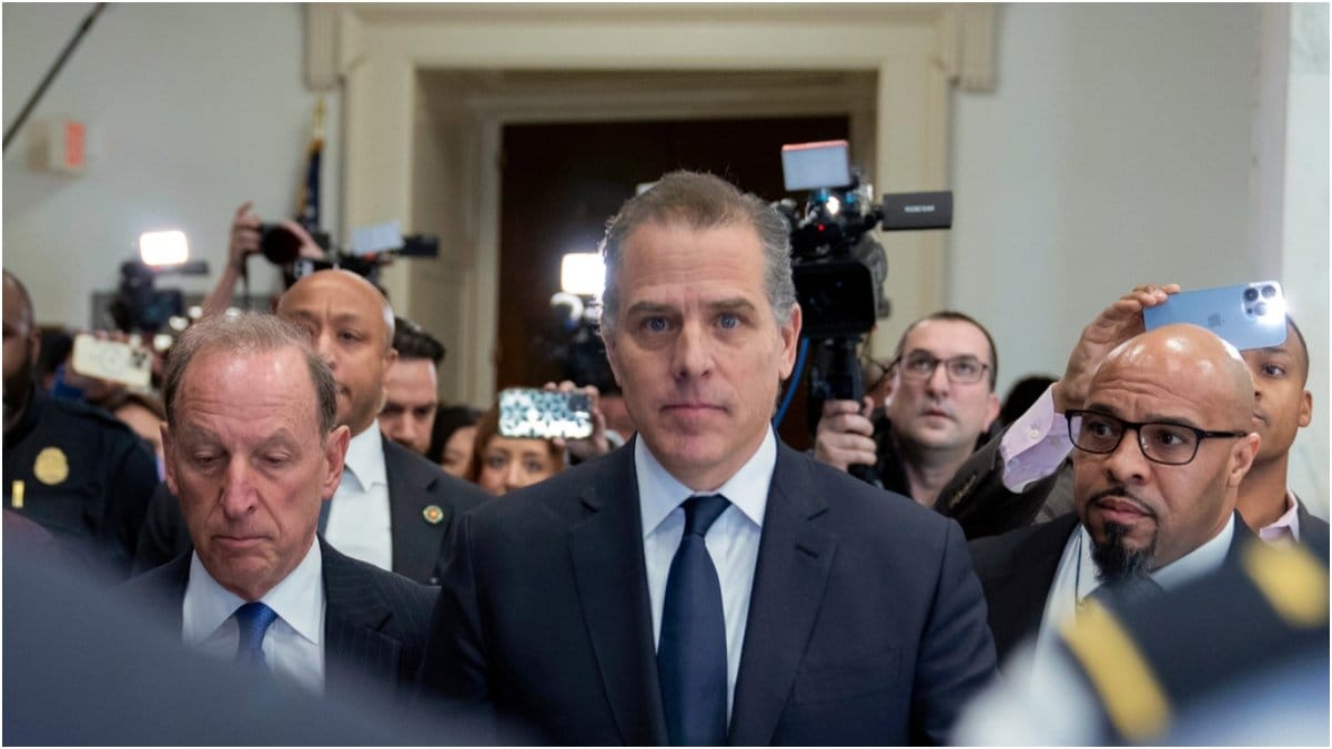 Hunter Biden, den amerikanske presidenten Joe Bidens son. Arkivbild.
