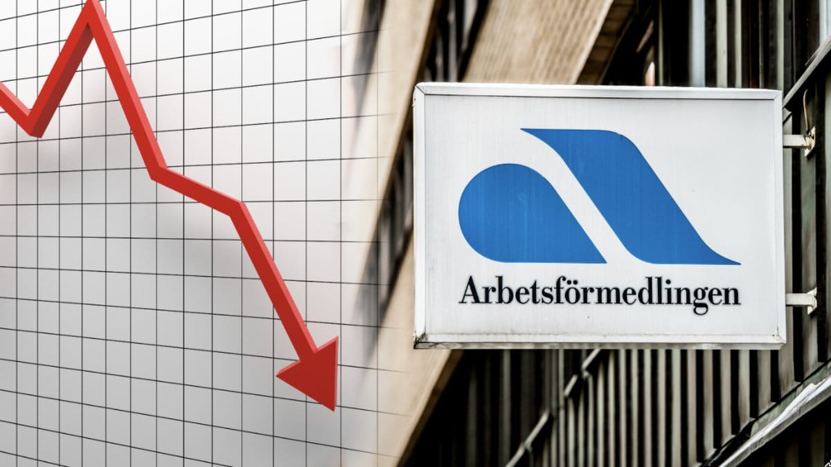 Arbetslösheten ökar. 