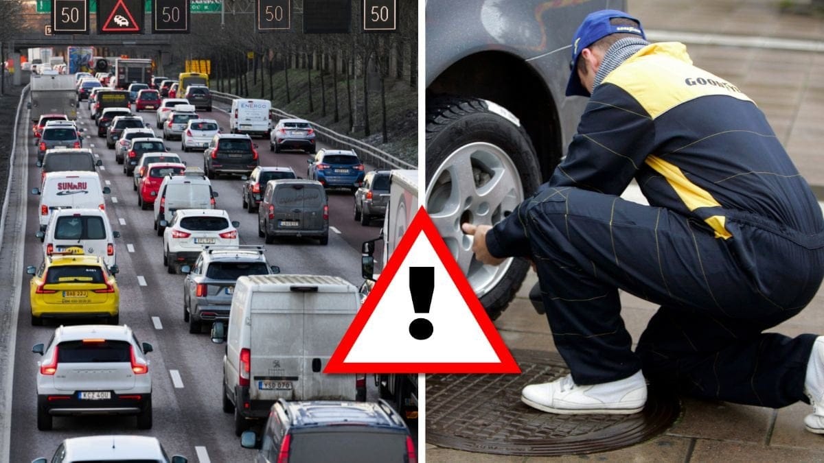 Bilväg och byta däck.