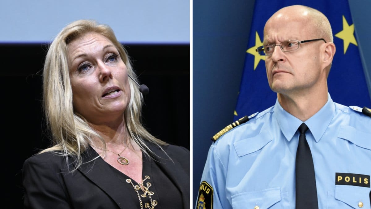 Linda Staaf, underrättelsechef på polisens Nationella operativa avdelning (Noa).