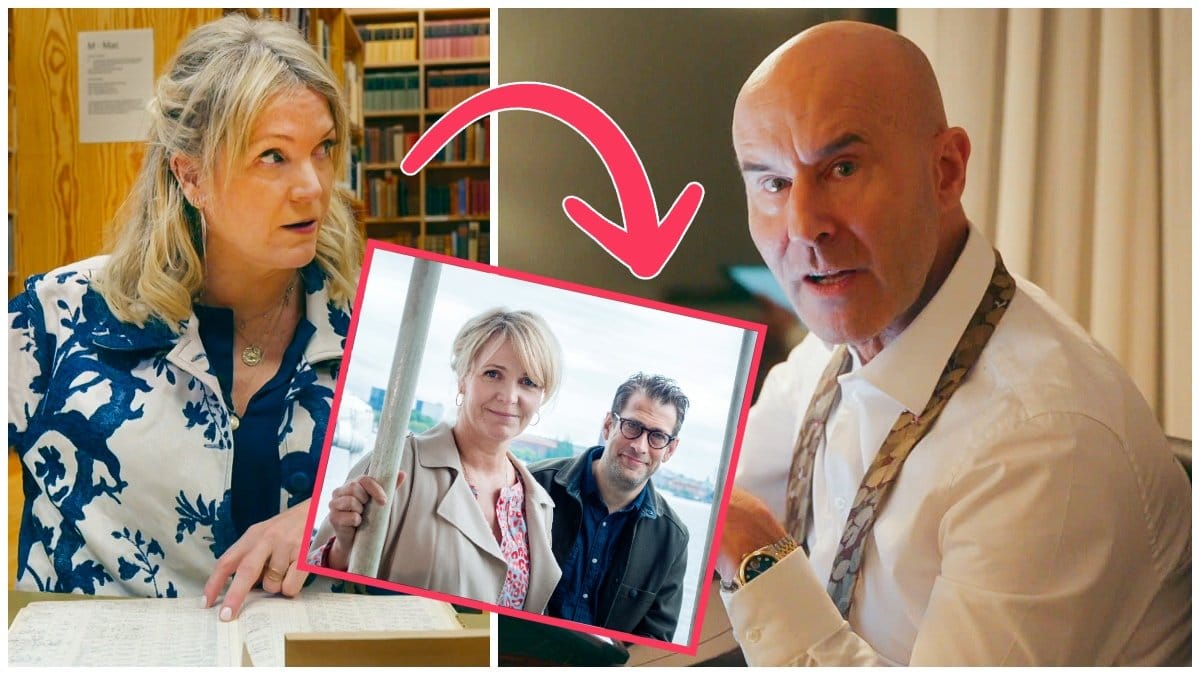 Kattis Ahlström programledde tidigare Arvinge okänd med Niklas Källner, men har nu fått Mark Levengood som ny parhäst. 