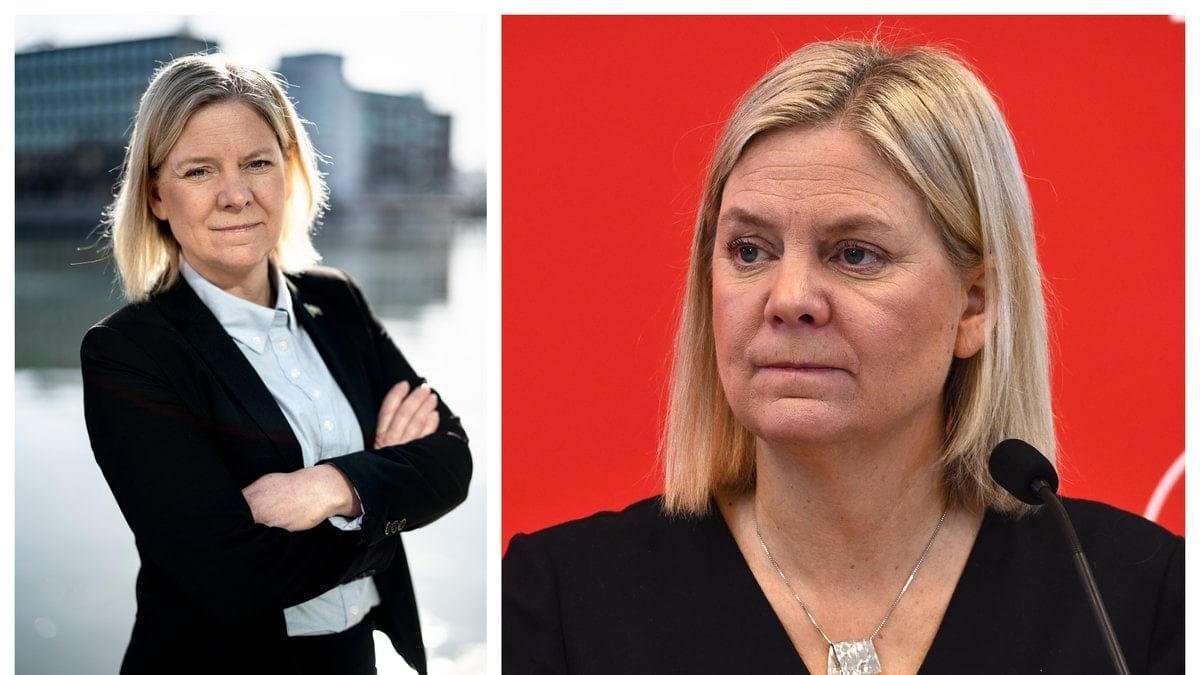 Magdalena Andersson medverkade i P1:s partiledarutfrårgning.