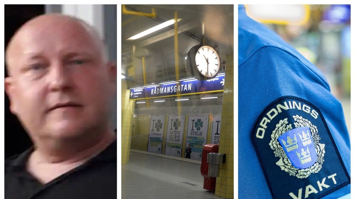 Juha Hynninen, 47, dog under ett ingripande i Stockholms tunnelbana. 