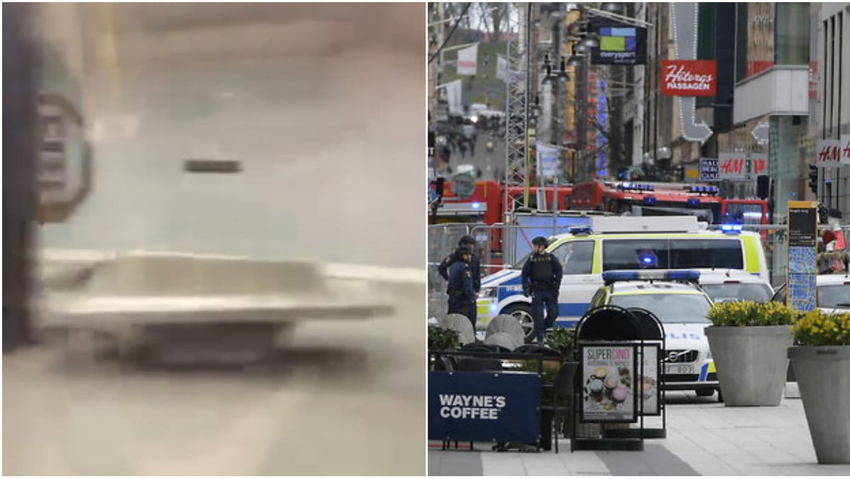Så tom var T-centralen dagen efter terrordådet i Stockholm