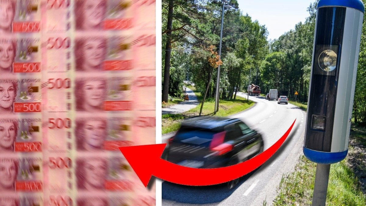 Sedlar och fartkamera