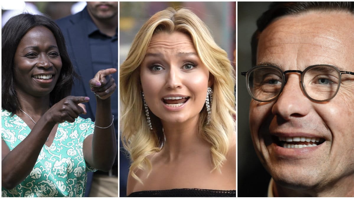 Ebba Busch Thor, Ulf Kristersson och Nyamko Sabuni deltog på en 60-årsfest i Tel Aviv. 